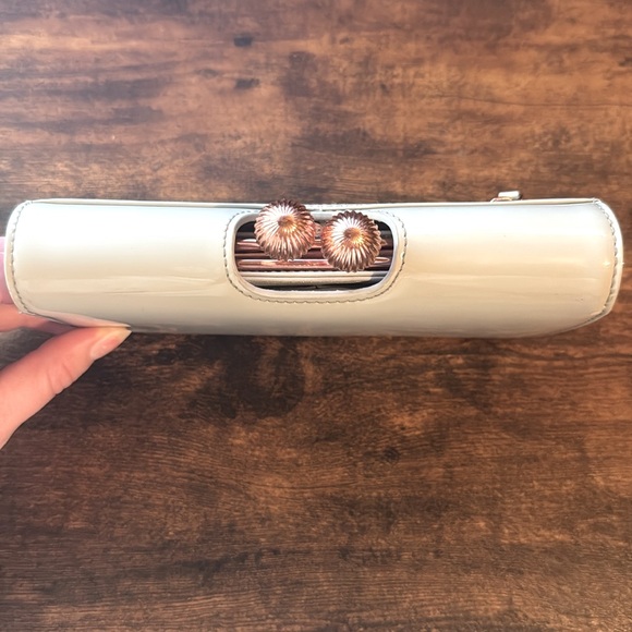 Ted Baker London Bobble Patent Leather Wallet (Grey) - Picture 3 of 4